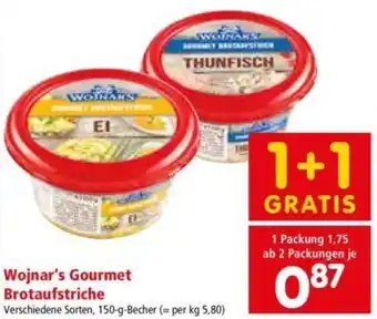 Interspar Wojnar's Gourmet Brotaufstriche 150 g Angebot