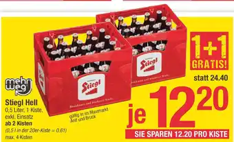 Maximarkt Stiegl Hell 0.5L Angebot
