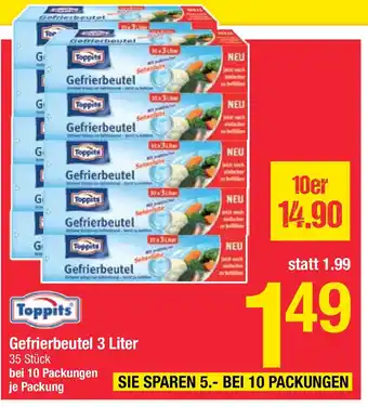 Maximarkt Gefrierbeutel 3 Liter Angebot