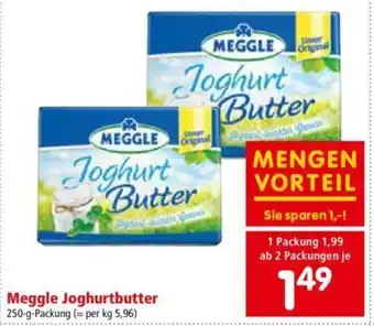 Interspar Meggle Joghurtbutter 250 g Angebot