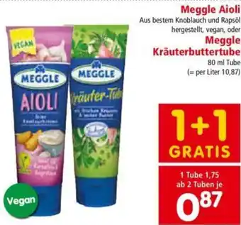 Interspar Meggle Aioli Meggle Kräuterbuttertube 80 ml Angebot