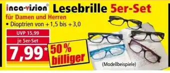 Norma Lesebrille 5er-Set Angebot