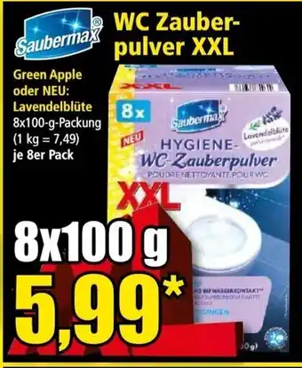 Norma WC Zauber-pulver XXL 8x100g Angebot