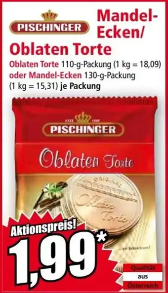 Norma Mandel-Ecken/ Oblaten Torte Angebot