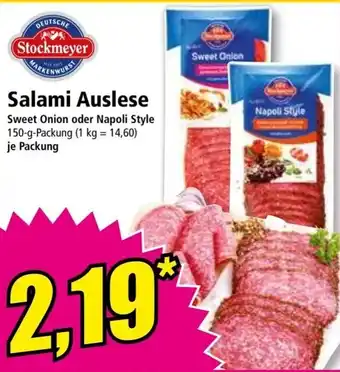Norma Salami Auslese 150g Angebot