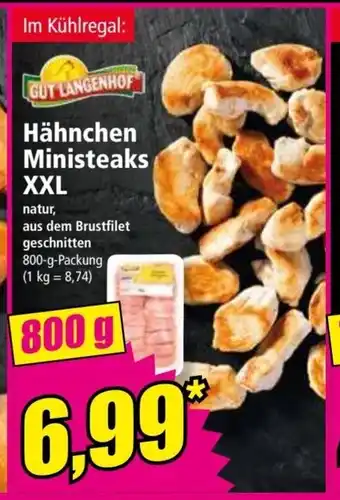 Norma Hähnchen Ministeaks XXL 800g Angebot