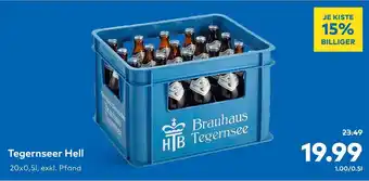 T&G Tegernseer Hell 20x0.5L Angebot