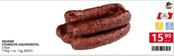 Transgourmet KRAINER STEIRISCHE HAUSWÜRSTEL 1kg Angebot
