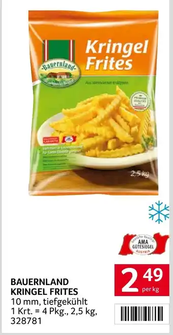 Transgourmet BAUERNLAND KRINGEL FRITES 2.5kg Angebot