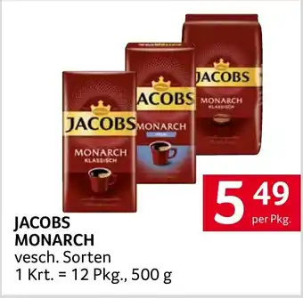 Transgourmet JACOBS MONARCH 500g Angebot