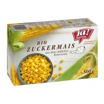 Billa Bio Zuckermais Angebot