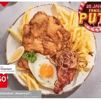 XXXLutz XXXL Schnitzel „Bauernart“ je 8.50€ XXXLutz Angebot