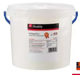 Transgourmet Schlagobers Angebot