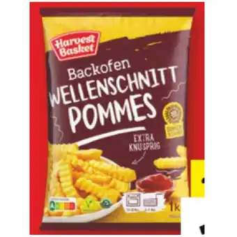 Lidl Harvest Basket Wellenschnitt Pommes Lidl 1 Kilogramm 1 Packung Angebot