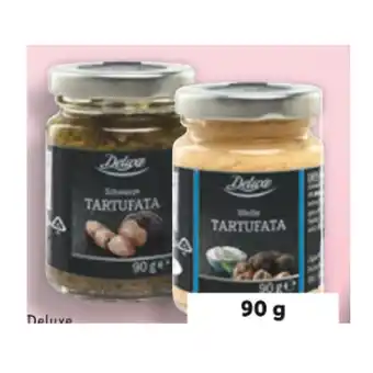 Lidl Deluxe Trüffelsauce versch. Sorten Lidl 90 Gramm 1 Glas Angebot