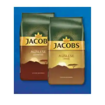 Unimarkt Jacobs Auslese Espresso oder Crema ganze Bohne Unimarkt 1 Kilogramm 1 Packung Angebot