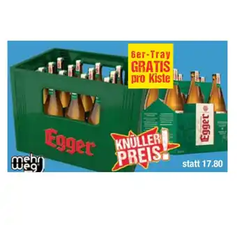 Maximarkt Egger Märzen + 6er-Tray gratis Maximarkt 0.50 Liter 1 Kiste Angebot