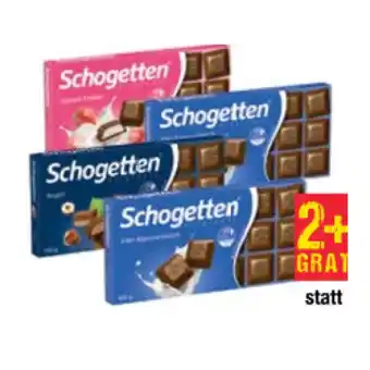 Maximarkt Schogetten versch. Sorten Maximarkt 100 Gramm 1 Packung Angebot