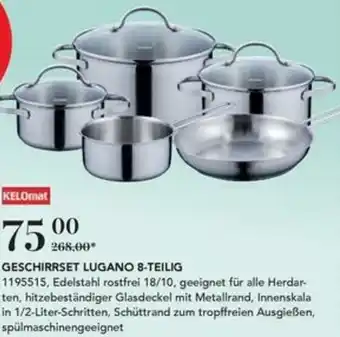 Geschirrset Lugano 8-Teilig