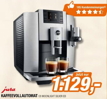 Expert Kaffeevollautomat E8 Moonlight Silver EB Angebot