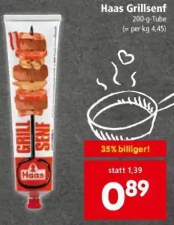 Interspar Haas Grillsenf 200 g Angebot
