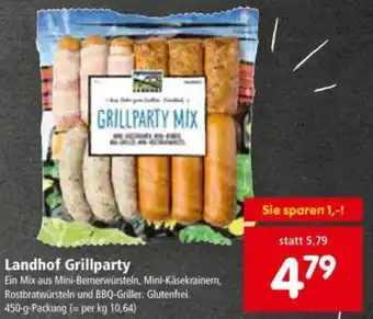 Interspar Landhof Grillparty 450 g Angebot