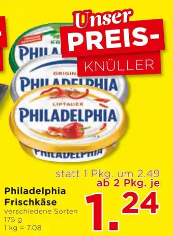 Unimarkt Philadelphia Frischkäse 175g Angebot