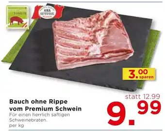 Unimarkt Bauch ohne Rippe vom Premium Schwein Angebot