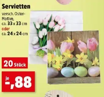 Thomas Philipps Servietten ca. 33 x 33 cm oder ca. 24 x 24 cm Angebot