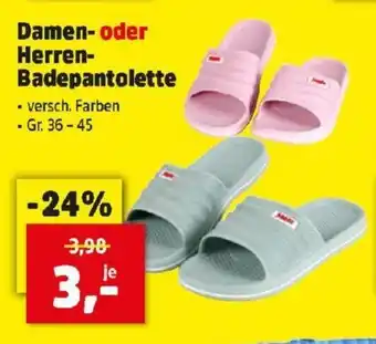 Thomas Philipps Damen- oder Herren-Badepantolette Angebot