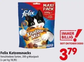 Interspar Felix Katzensnacks 200 g Angebot
