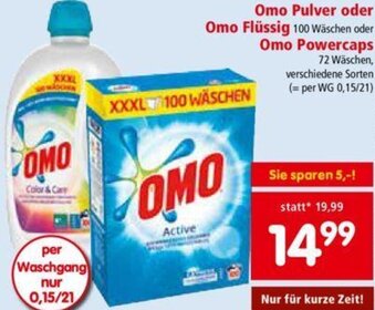 Interspar Omo Pulver Oder Omo Flüssig Angebot