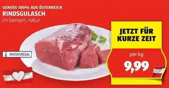 Hofer RINDSGULASCH Angebot