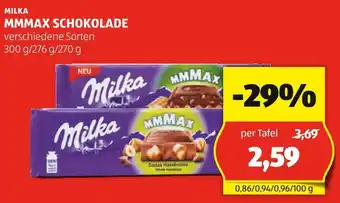 Hofer MMMAX SCHOKOLADE Angebot