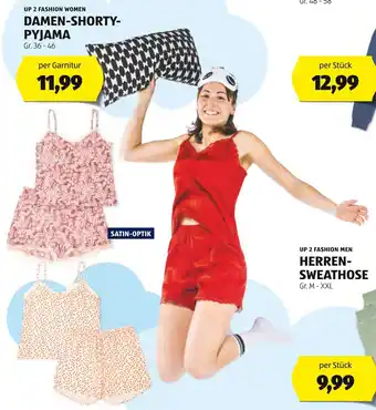 Hofer DAMEN-SHORTY- PYJAMA Angebot