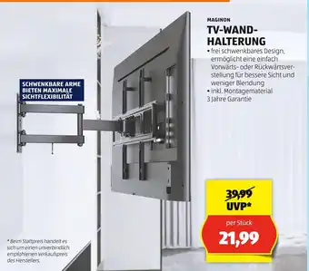 Hofer TV-WAND-HALTERUNG Angebot