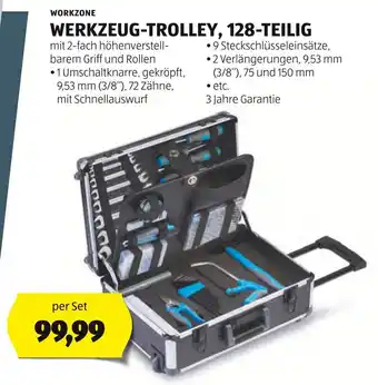 Hofer WERKZEUG-TROLLEY, 128-TEILIG Angebot