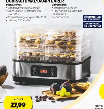 Hofer DÖRRAUTOMAT/DAMPFGARER Angebot