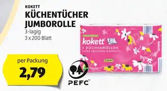 Hofer KÜCHENTÜCHER JUMBOROLLE Angebot