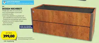 Hofer DESIGN HOCHBEET 200 x 85 x 77 cm (Tx B x H) Angebot