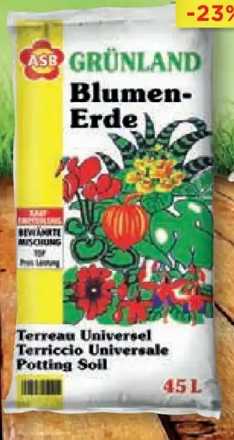 Unimarkt Blumenerde Angebot