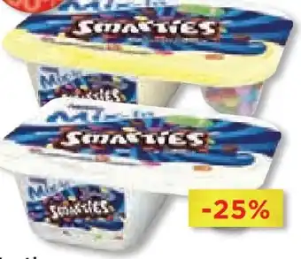 Unimarkt Mix-In Smarties Joghurt Angebot