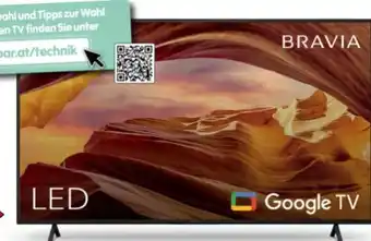 Interspar Smart TV Bravia KD-55X75WL Angebot
