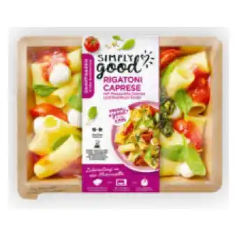 Billa simply good Rigatoni Caprese BILLA 470 Gramm 1 Packung Angebot