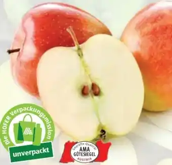 Hofer Äpfel Lose Angebot