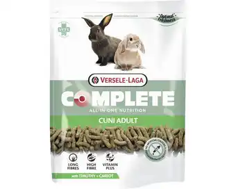 Hornbach Nagerfutter VERSELE-LAGA Complete Cuni Adult 500g zu 100% extrudiertes, getreidefreies Futter für ausgewachsene Kaninchen im Angebot