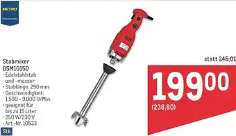 Metro Stabmixer GSM1015D Angebot
