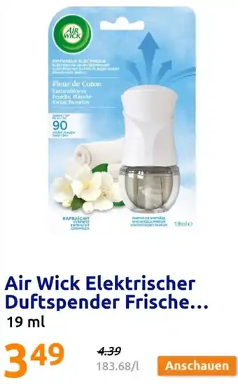 Action Air Wick Elektrischer Duftspender Frische Angebot