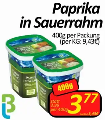 Wurstico Paprika in Sauerrahm Angebot