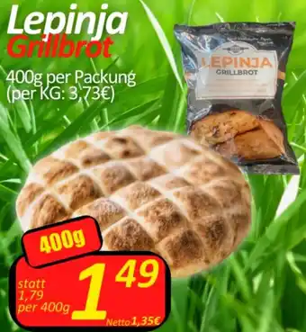 Wurstico Lepinja Grillbrot Angebot